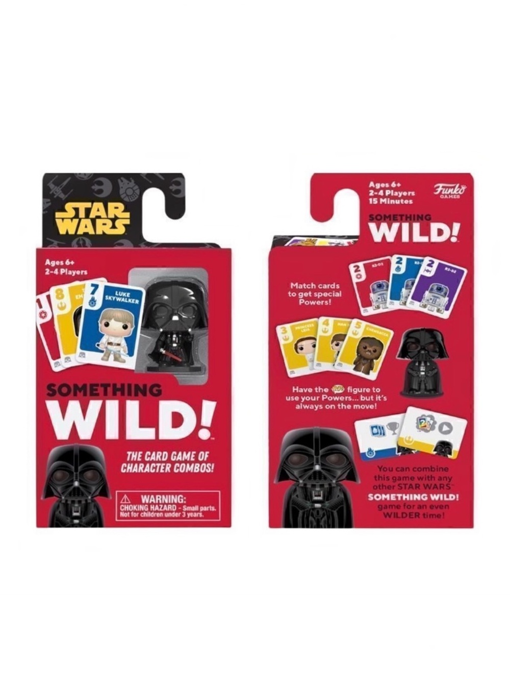 Funko Pop! Star Wars Something Wild! Star Wars Original Trilogy Card game Darth